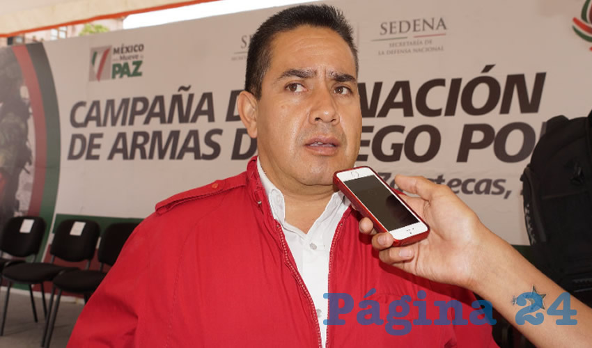 Valente Cabrera Hernández, titular de la Comisión Estatal de Atención a Víctimas (Foto: Archivo Página 24)