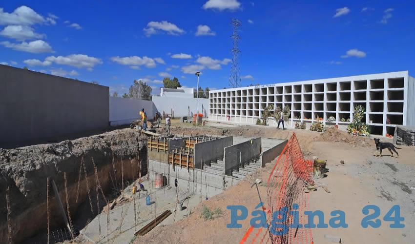 Se aumenta el servicio de inhumaci&oacute;n, ya que las gavetas incluidas en las 21 tumbas dar&aacute;n cabida a m&aacute;s de 80 cuerpos