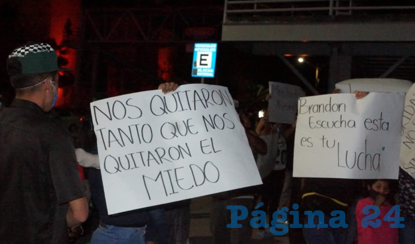 Afuera de la Polic&iacute;a Ministerial ocurri&oacute; el reclamo
