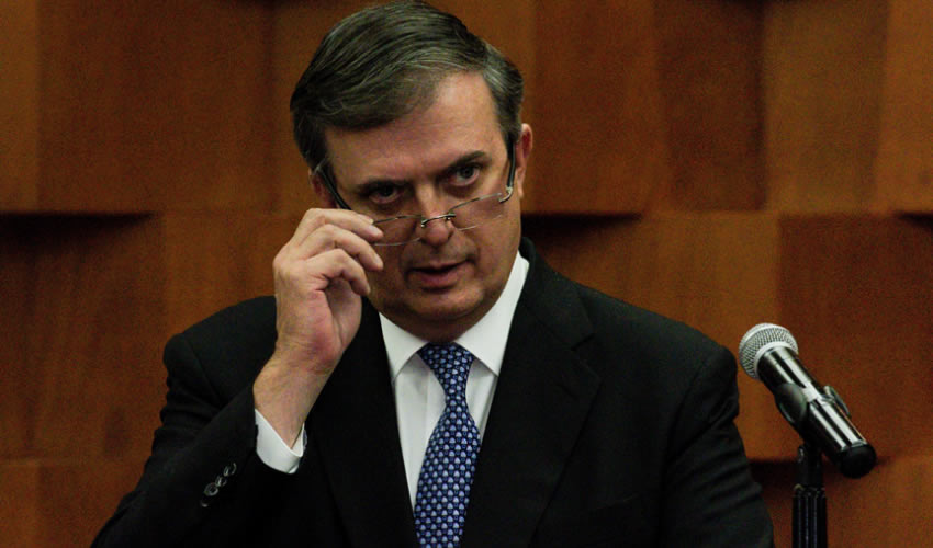 Marcelo Ebrard, titular de la Secretaría de Relaciones Exteriores (SRE) (Foto: Mario Jasso/Archivo/Cuartoscuro)