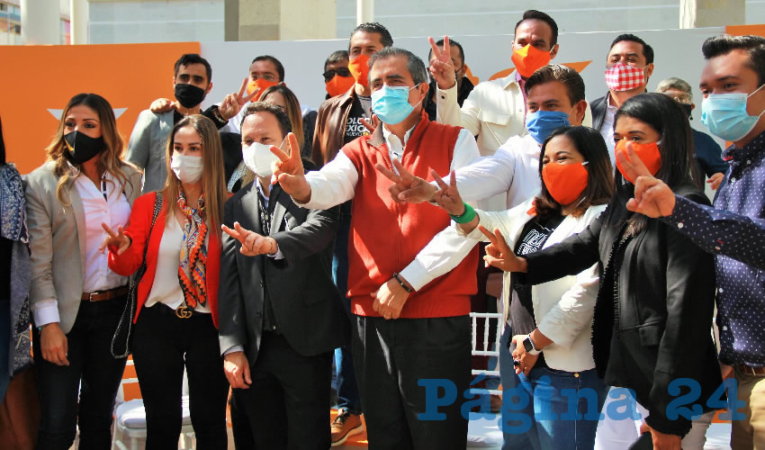 Movimiento Ciudadano se compromete a unir al país y a eliminar la violencia de género (Foto: Juan Fernando Reyes Ortega)