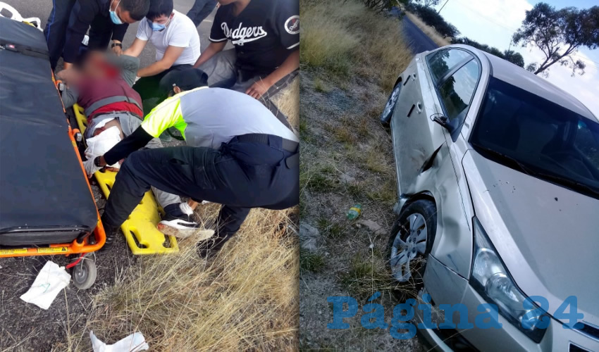 El sangriento percance ocurrió sobre la carretera estatal 30, que conduce a la comunidad Los Campos, en Asientos