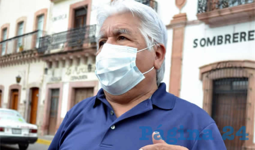 José Santos Cervantes, líder estatal del Frente Social por la Soberanía Popular (FSSP) y militante fundador del Movimiento Regeneración Nacional (Morena) (Foto: Archivo Página 24)