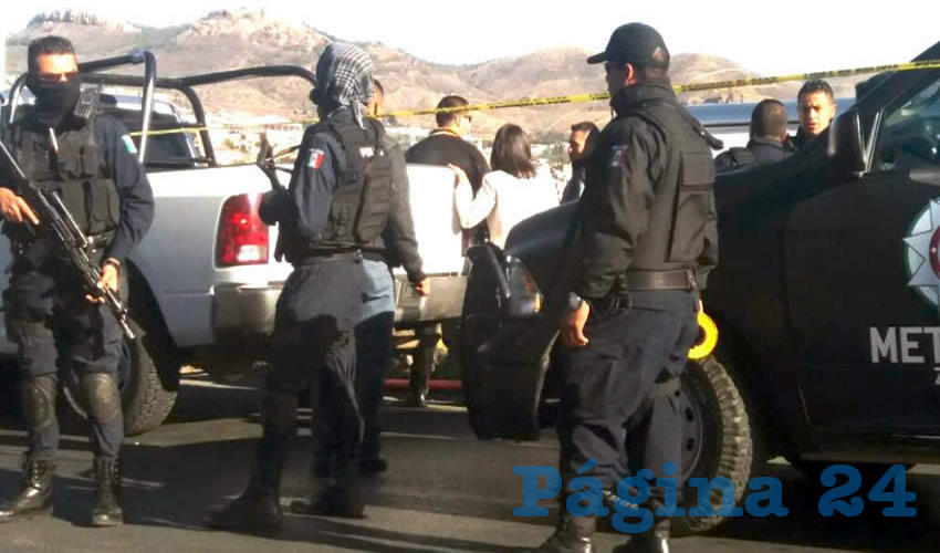 La movilización policíaca