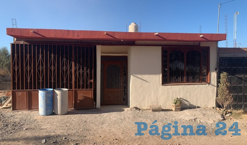 La casa “reventada” el pasado 25 de noviembre, situada en la calle Juventud