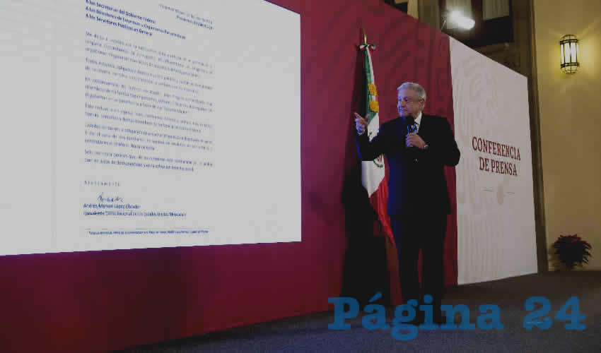 Andrés Manuel López Obrador, presidente de México