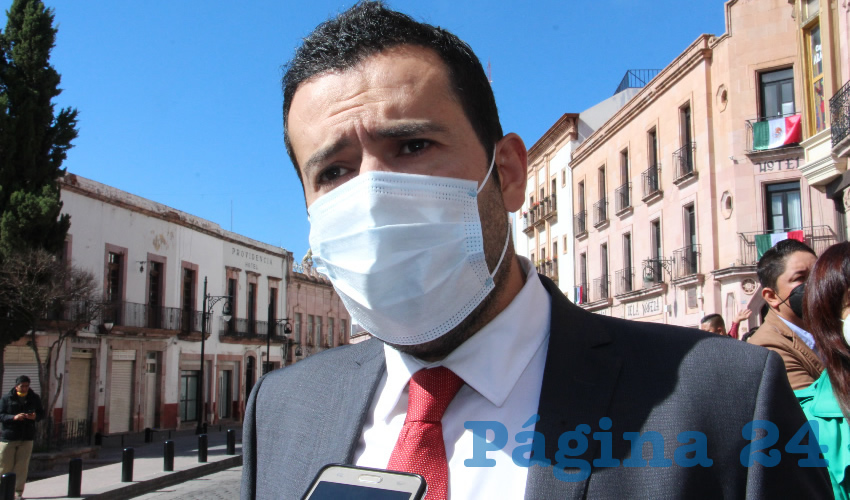 Ulises Mejía Haro, presidente municipal de Zacatecas (Foto: Archivo Página 24)