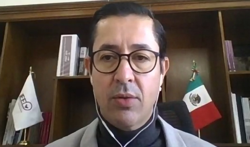 Luis Fernando Landeros Ortiz, consejero presidente del IEE 