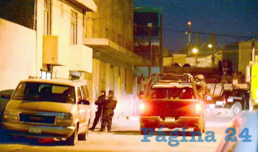 La movilización policíaca