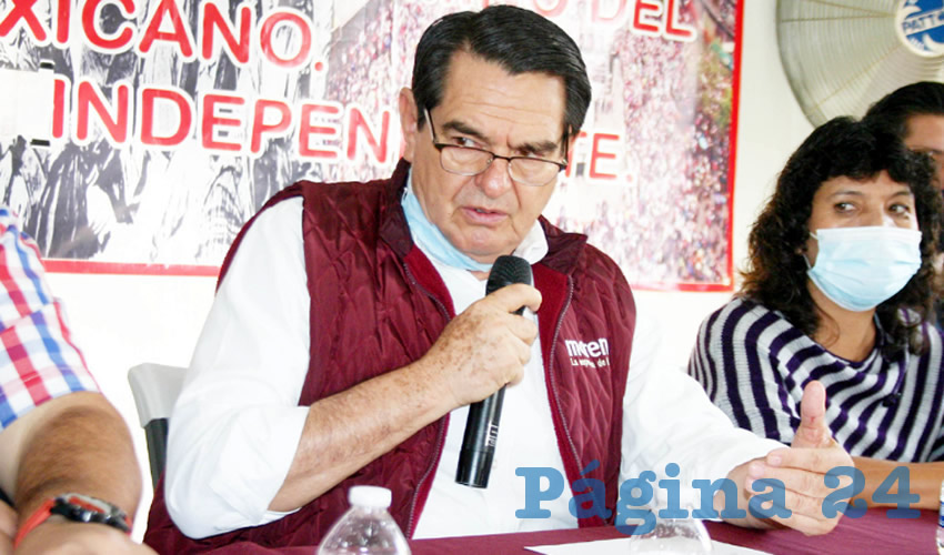 “Estamos entrampados en un asunto grave como hemos denunciado y la reacción del gobierno del estado es guardar la información por cinco años para que no se sepa nada de la corrupción que hicieron desde el primer día que entraron. Con los medicamentos están haciendo una cosa inhumana”, puntualizó Hugo Rodríguez, de Morena Jalisco/Foto: Archivo Página 24