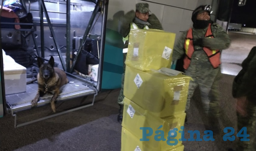 La droga fue localizada en un autobús de pasajeros que provenía de Guadalajara y tenía como destino final Monterrey