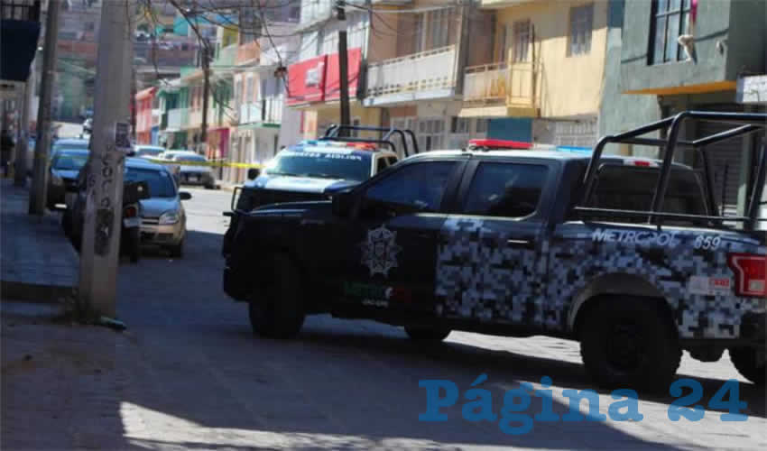 La calle Pánfilo Natera fue acordonada