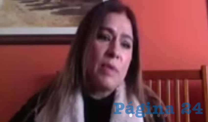 Patricia Carrillo Aparicio, excandidata a la dirigencia del STUAZ(Foto Cortesía)