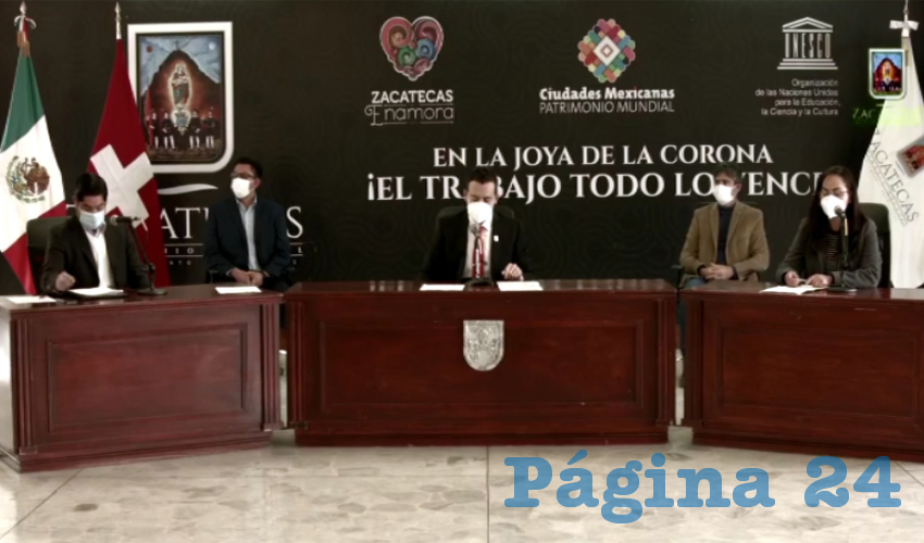 En rueda de prensa virtual, autoridades del ayuntamiento capitalino anunciaron el inicio formal de colaboración entre la Embajada de Suiza en México y la presidencia municipal de Zacatecas, alianza que se enmarca en el 75 aniversario de las relaciones diplomáticas entre Suiza y México, así como el nombramiento de Zacatecas como Capital Americana de la Cultura 2021 (Foto: Archivo Página 24)