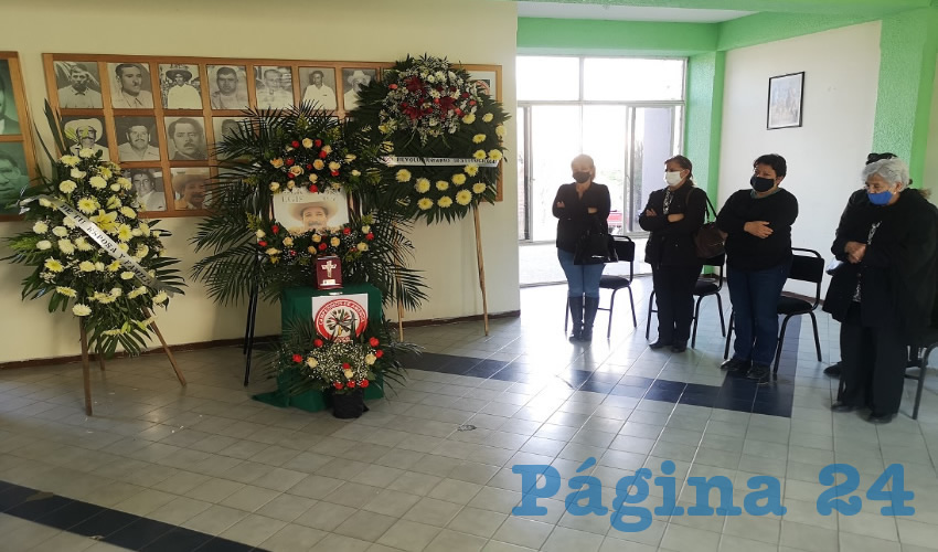Homenaje del PRI a J. Pilar Moreno Montoya