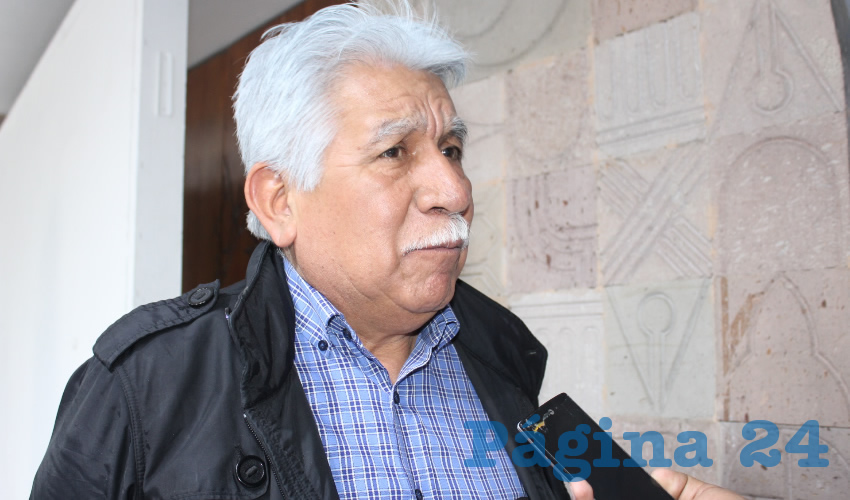 José Santos Cervantes, líder estatal del Frente Social por la Soberanía Popular (FSSP) (Foto: Archivo Página 24)