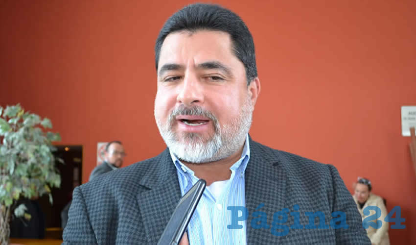 Matías Chiquito Díaz de León, vocal ejecutivo del Instituto Nacional Electoral (INE) en Zacatecas (Foto: Merari Martínez Castro)