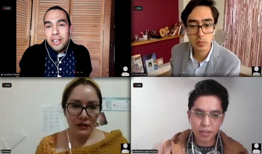 Los más de veinte egresados contaron su experiencia laboral y destacaron la calidad académica del personal docente de la Unidad Académica de Arte, así como el énfasis que el plan de estudios tiene en la teoría, aspecto que les ayuda en la práctica de su vida laboral