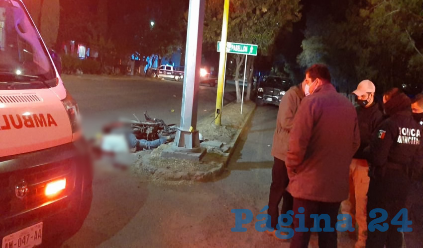 Ricardo Ortega encontr&oacute; la espantosa muerte sobre la calle 16 de Septiembre, en la colonia Popular, en Pabell&oacute;n de Arteaga