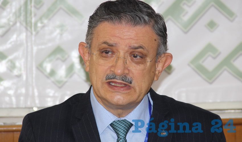 Humberto Mart&iacute;nez Guerra, presidente de Canaco (Foto: Juan Fernando Reyes Ortega)