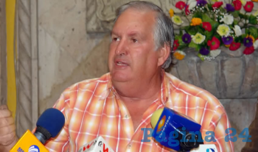  &Aacute;lvaro Gonz&aacute;lez Mu&ntilde;oz, dirigente del Frente Nacional de Productores y Consumidores de Leche