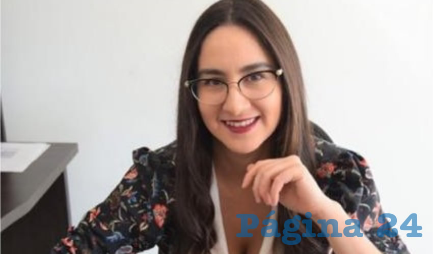 Dafne Viramontes Ornelas, secretaria de Estudios de Género del Colegio de Economistas de Aguascalientes