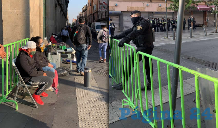 De acuerdo con informes de Alejandro Rivera Nieto, líder del SITEZ, se trasladaron hasta Ciudad de México para encabezar un plantón en el Zócalo capitalino, denunciando la represión y falta de palabra del mandatario estatal para dar el aumento salarial a más de 15 mil burócratas (Foto: Cortesía)