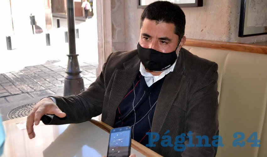 Matías Chiquito Díaz de León, vocal ejecutivo del Instituto Nacional Electoral (INE) en el estado (Foto: archivo Página 24)