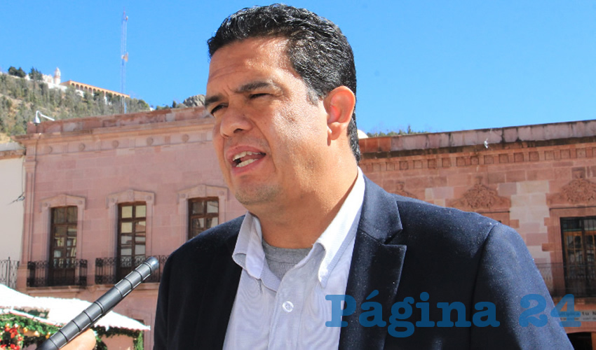 Reynaldo Delgadillo Moreno, presidente municipal de Calera (Foto: Archivo Página 24)