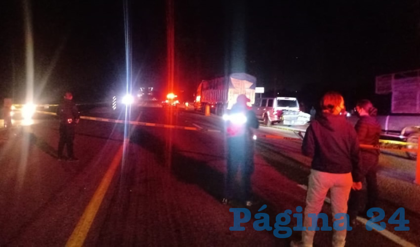 El fatal accidente ocurrió a la altura del kilómetro 27+500 de la carretera Panamericana