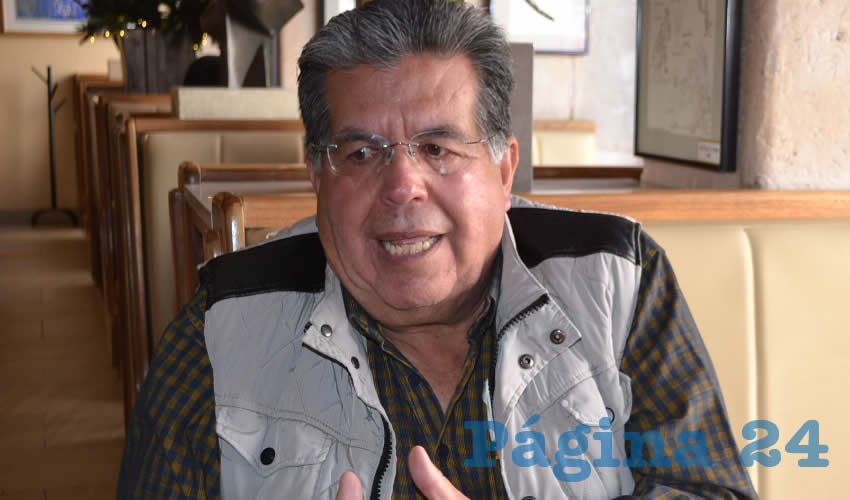 Cuauhtémoc Espinoza Jaime, activista y representante de la Unión de Colonias Agropecuarias de Zacatecas (Foto: Archivo Página 24)