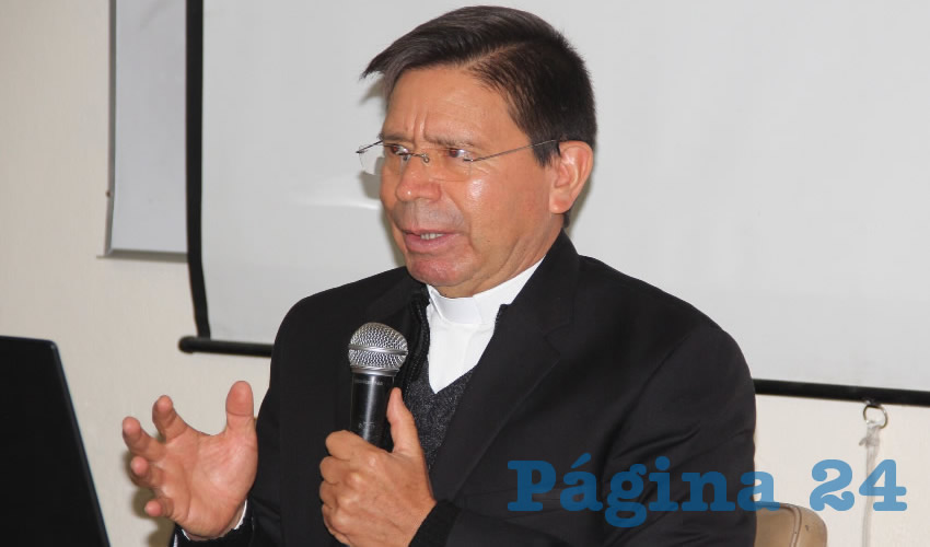 Rogelio Pedroza Gonz&aacute;lez, vocero de la Di&oacute;cesis de Aguascalientes (Foto: Archivo)