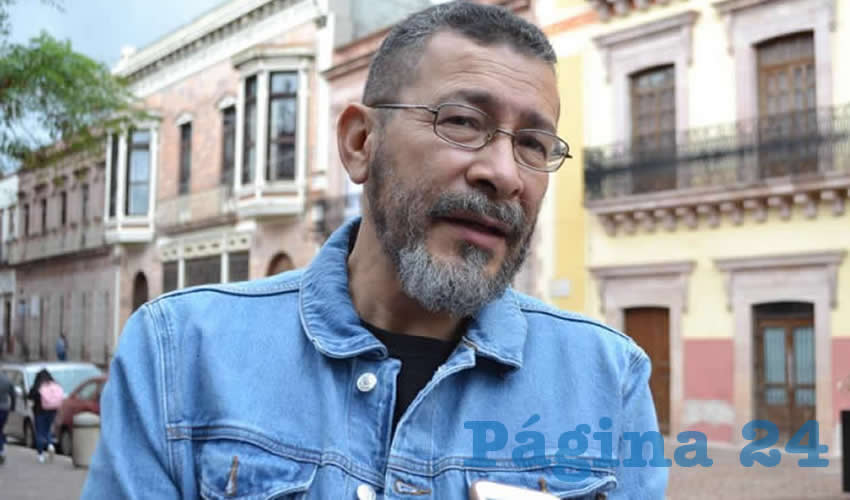 Gerardo Mata Chávez, activista zacatecano (Foto: Archivo Página 24)