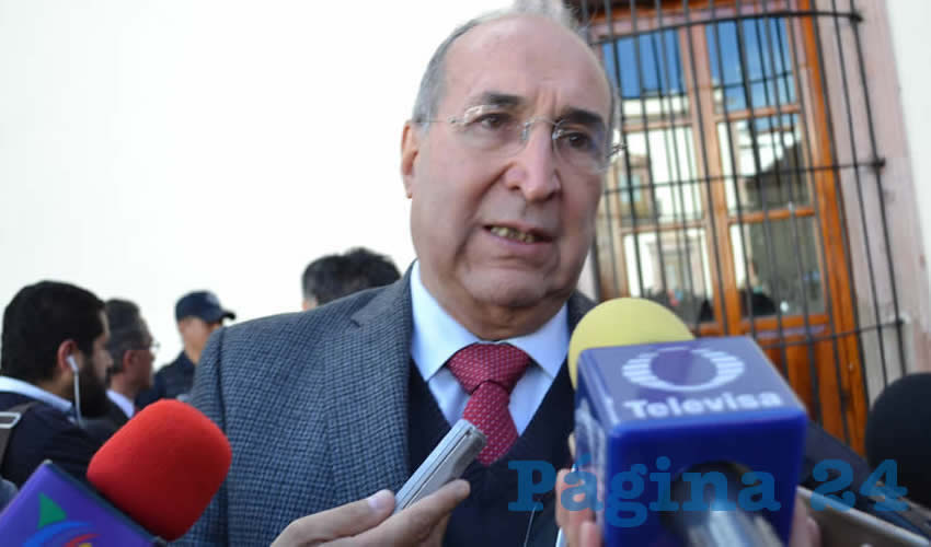 Gilberto Breña Cantú, secretario de Salud de Zacatecas (Foto: Archivo Página 24)