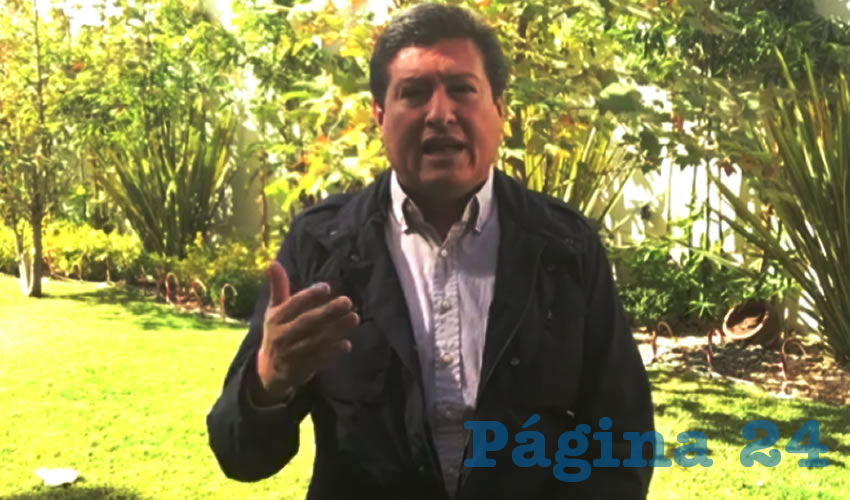 Adolfo “Fito” Bonilla: “Me dediqué a construir consensos con muchos zacatecanos de buena fe, y el resultado había sido, el de un acuerdo de unidad en mi partido, que no se hizo efectivo” (Foto: Tomada del video)