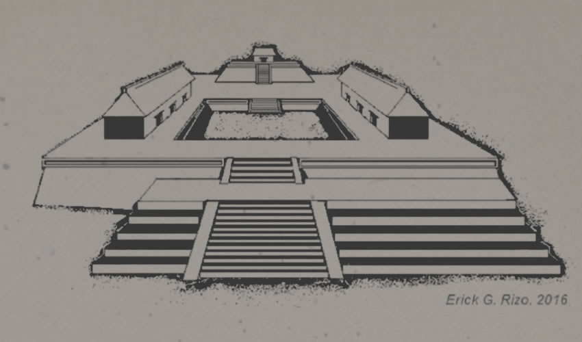 A espaldas del cementerio de Cajititlán de los Reyes se encuentra la mayor estructura arquitectónica prehispánica encontrada en el Área Metropolitana de Guadalajara (AMG). Es el Tecpán o Tecpancalli, una estructura conocida como Patio hundido y que es rara en su tipo en Jalisco, pero común en Guanajuato/Fotos: Especial