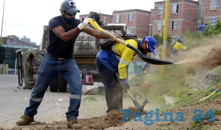 Se llevan a cabo estas acciones en colonias y comunidades de la capital donde los vecinos se involucran y trabajan en equipo