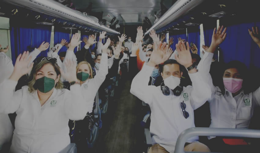 Más personal del IMSS se suma a la Operación Chapultepec