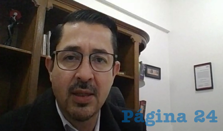 Luis Fernando Landeros Ortiz, consejero presidente del IEE