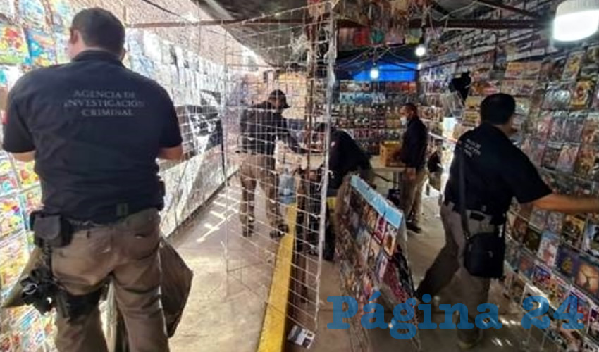 Los 33 mil discos falsificados dieron un peso total de 327 kilos 700 gramos