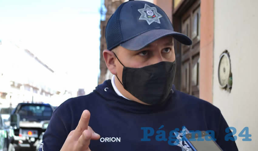 Oswaldo Caldera Murillo, titular de la Dirección de Policía de Seguridad Vial del estado (Foto: Archivo Página 24)