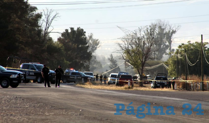 El cadáver fue encontrado junto a la carretera estatal 65, cerca de la empresa Trucka