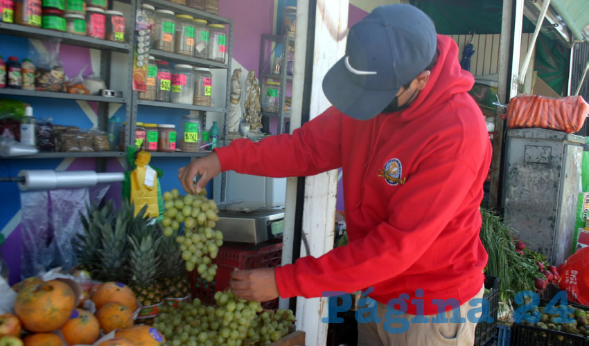 Las uvas, infaltables para el tradicional brindis, también se cotizaron por encima de los 50 pesos el kilo
