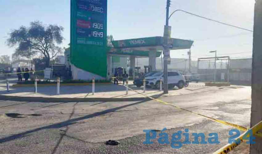 El rata fue sorprendido por un elemento de seguridad privada cuando despojaba del efectivo a un despachador/Foto: Especial