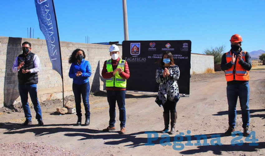 Ulises Mejía Haro, refrendó su compromiso con la obra pública transparente y eficiente
