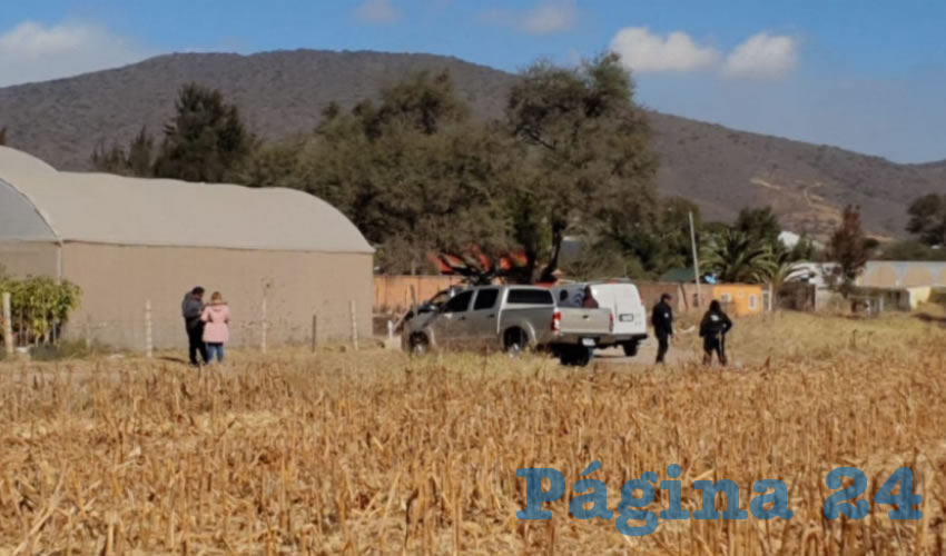 El cuerpo fue localizado en el poblado de Buenavista/Foto: Especial