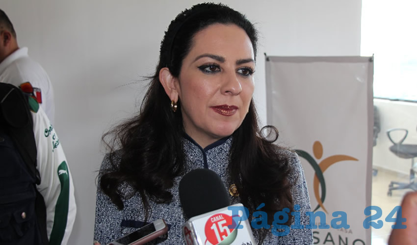 Lizbeth Márquez Álvarez, diputada migrante por el Partido Revolucionario Institucional (PRI)