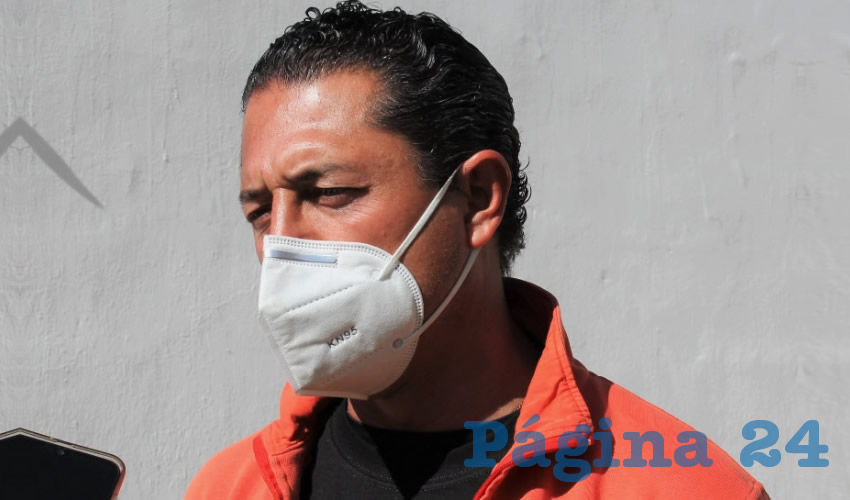 Gustavo Granados Corzo, coordinador estatal de Movimiento Ciudadano (Foto: Juan Fernando Reyes Ortega)