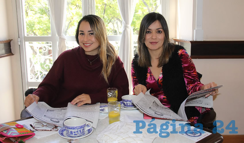 Paola Magdaleno y Anabel Villalobos desayunaron en Sanborns