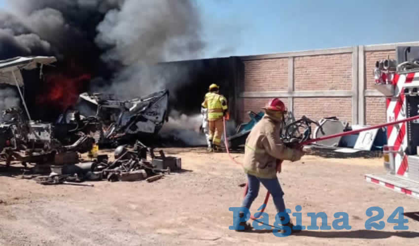 El siniestro ocurri&oacute; en los patios de la empresa Transportes Hern&aacute;ndez